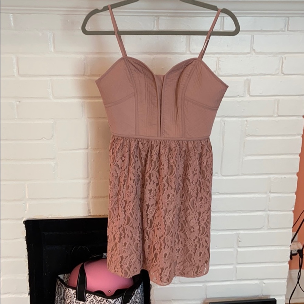 Floral lace dress